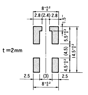 光電開關(guān)OS-5002 PCB固定口2mm